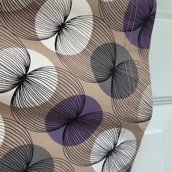 Worthington, Women's M Stretch,  Twist at the Neck, 3/4 Length Sleeves w Band - Picture 4 of 8